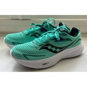 Saucony Women's Ride 15 Running Shoe Cool mint/Acid NEW women's‎ size 10